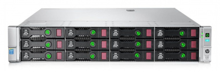 Сервер HP DL380p Gen8, 2 процессора 8C E5-2670, 64GB DDR3, 12LFF