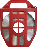 Лента монтажная нержавеющая С201, 19x0.7 мм (кассета 50м) купить по ...