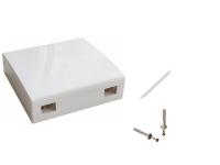 Розетка оптическая абонентская FTTH (с гильзой и крепежом)