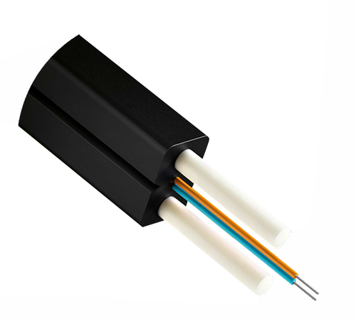 Кабель оптический FTTH DROP абонентский диэлектрический 1 волокно G657 KAB.D.701 - по 1 км на бухте