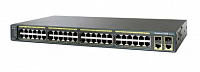 Коммутатор Cisco WS-C2960-48TC-L (48 портов 10/100Base-TX, 2 комбо 10/100/1000Base-T/SFP)