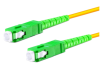 Патч-корд оптический SC/APC -  1м, 3мм.