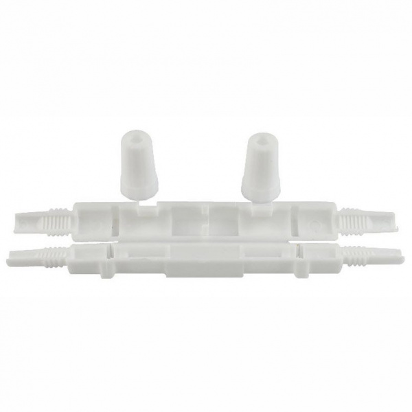 Мини-муфта для защиты места сварки FTTH кабеля, белая. Для использования внутри помещений.