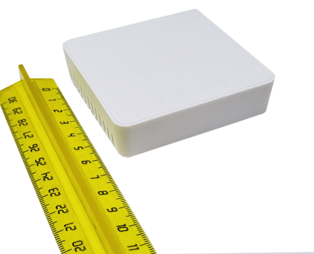 Абонентское устройство XPON ONU/ONT (Optical Network Unit) поддерживает 1 порт XPON (SC/UPC) и 1 порт 10/100/1000Base-T (RJ45) в мини корпусе