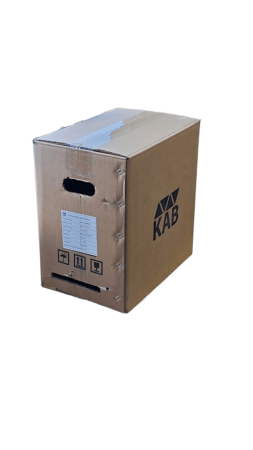 Кабель оптический FTTH DROP комбинированный 2 волокна G657 KAB.F8.702.C в коробке