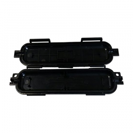 Мини-муфта для защиты места сварки FTTH кабеля, черная. Для уличного использования. Ремонтная муфта.