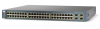 48 портов 10/100/1000Base-T PoE, 4 порта 1000Base-X SFP