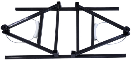 Устройство для переноски и отмотки барабанов с оптическим кабелем. Диаметр барабана до 56см, ширина до 65см, вес до 65кг.