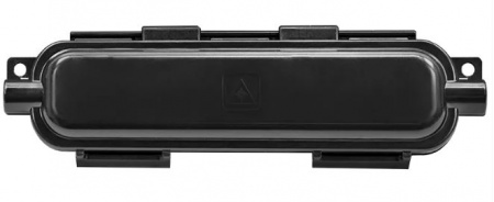 Мини-муфта для защиты места сварки FTTH кабеля, черная. Для уличного использования. Ремонтная муфта.