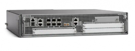Маршрутизатор Cisco ASR1002-X с двумя блоками питания AC 6 встроенных портов 1000Base-Х (SFP) 3 слота для SPA модулей
