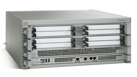 Шасси маршрутизатора Cisco ASR1004 с двумя блоками питания AC