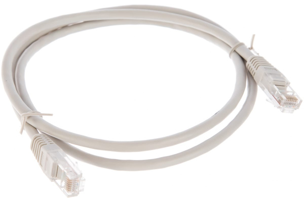 Патч-корд 2хRJ45/8P8C, T568B UTP Cat5e, литой, 0,5м.