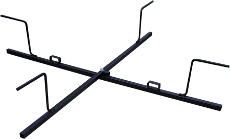 Устройство для размещения запасов самонесущего оптического кабеля на опорах. 
Предусмотрен крепеж к опоре ленточными хомутами за стойку. Размер - 80см