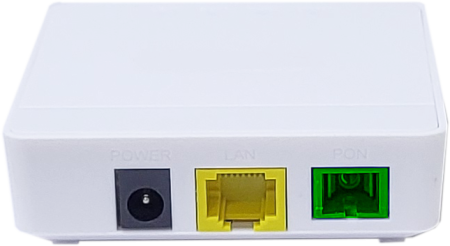 Абонентское устройство XPON ONU/ONT (Optical Network Unit) поддерживает 1 порт XPON (SC/APC) и 1 порт 10/100/1000Base-T (RJ45) в мини корпусе