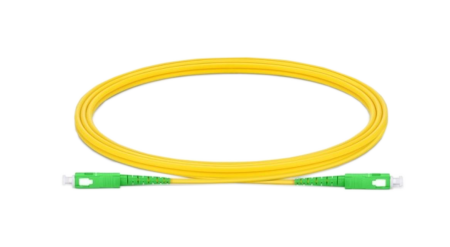 Патчкорд оптический SC/APC, буфер 3мм, волокно G652.D, длина 0,5 метров