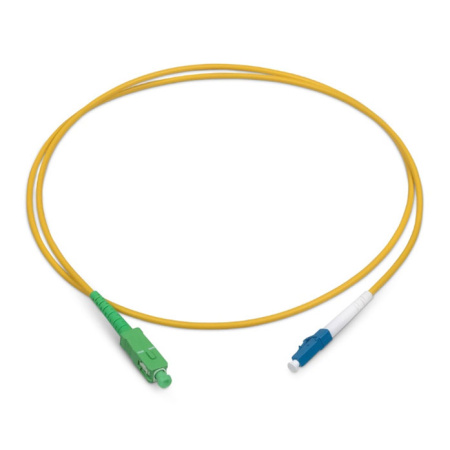 Патч-корд оптический SC/APC / LC/UPC  0,5м, 3мм. 