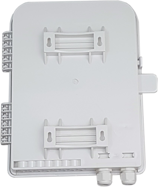Предназначена для быстрого и удобного подключения до 16 абонентов в PON сетях. Содержит сплайс-кассету для установки оптического делителя и весь необходимый крепеж. 