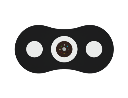 Оптический кабель плоский ОКТДт-Д 1,0кН,  8 волокон G.657.A1