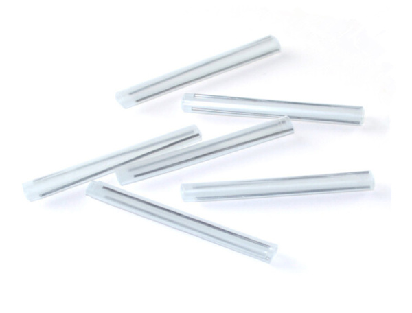 Гильза термоусадочная КДЗС 60мм, 3,2мм, два штифта для защиты места сварки оптического волокна. В упаковке 100шт.