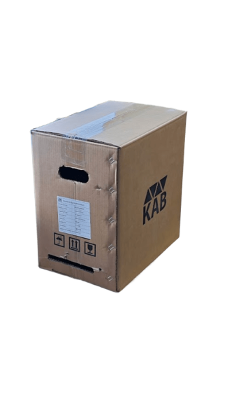 Кабель оптический FTTH DROP комбинированный 1 волокно G657 KAB.F8.701.C в коробке