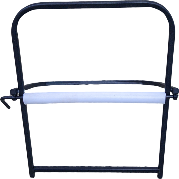 Устройство для переноски и отмотки кабеля для барабанов c оптическим кабелем диаметром до 35см и весом до 28кг.