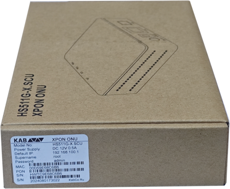 Абонентский терминал ONU HS511G-X xPON адаптер SC/UPC