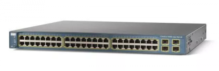 48 портов 10/100/1000Base-T, 4 порта 1000Base-X SFP
