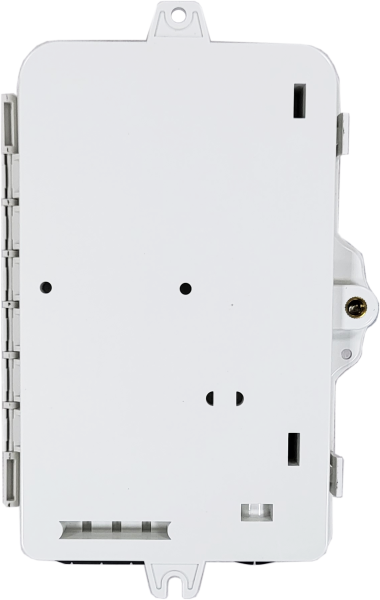 Предназначена для быстрого и удобного подключения до 4 абонентов в PON сетях. Содержит сплайс-кассету для установки оптического делителя и весь необходимый крепеж. 