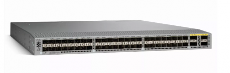 Коммутатор Cisco N3K-C3064PQ-10GE-LAN: 48 портов 10G SFP+, 4 порта 40G QSFP+