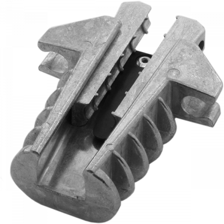 Зажим анкерный натяжной PA-400L, кабель 4-7 мм, 3 кН для подвеса оптических кабелей с диэлектрическим силовым элементом.